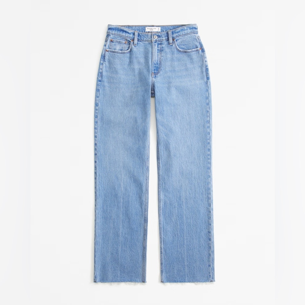 Abercrombie Low Rise Baggy Jean